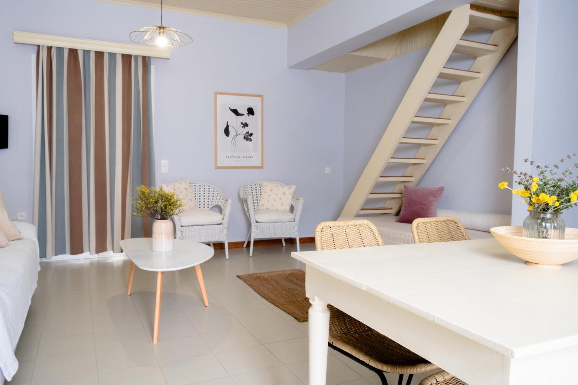 Vasilikí Blue House Apartments מראה חיצוני תמונה